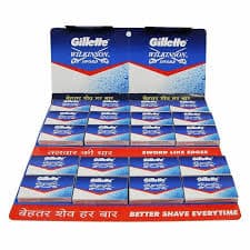 Gillette Wilkinson Sword Double Edge Razor Blades 100pcs